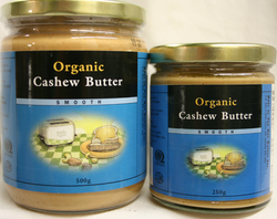 Cashew Butter Smooth ORGANIC (Nuts To You)